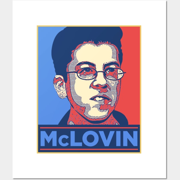 Superbad McLovin Wall Art by NotoriousMedia